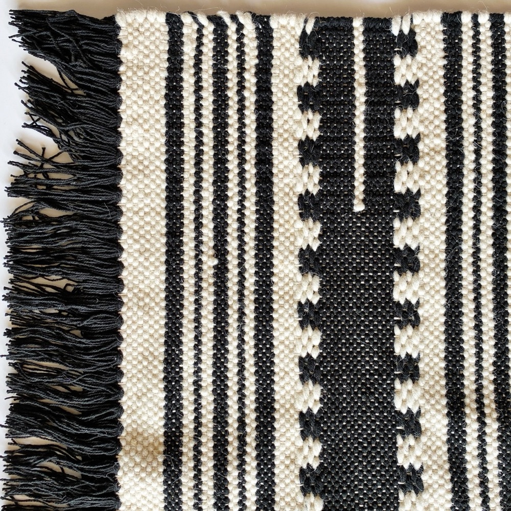 •OPALHOUSE• 2’ x 3’ Sylviidae Stripe Woven Accent Rug - Picture 3 of 15